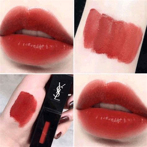 ysl vinyl cream lip stain 416 รีวิว|YSL cream lip stain.